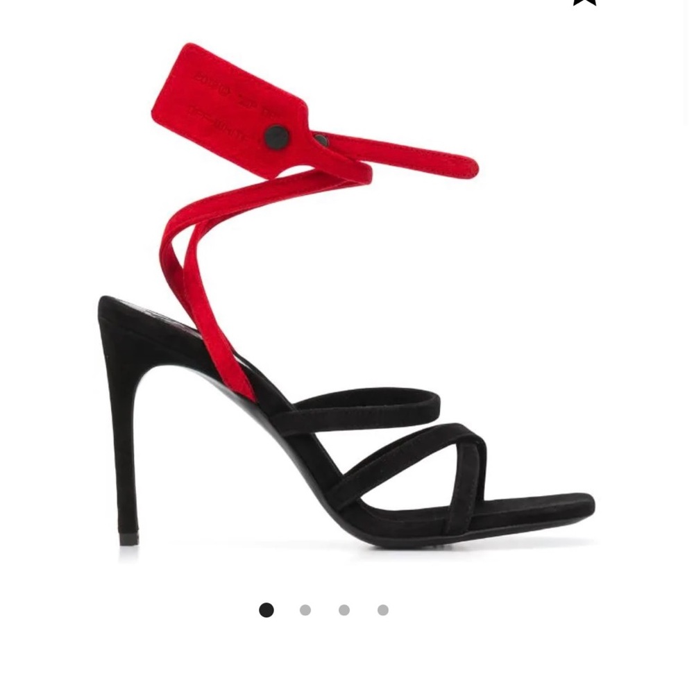 Authentic OFF WHITE Heels Never Worn! Co Virgil Abloh ‼️FINAL PRICE‼️